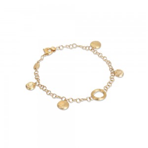 Marco Bicego 18K Yellow Gold Jaipur Link Bracelet Size 7